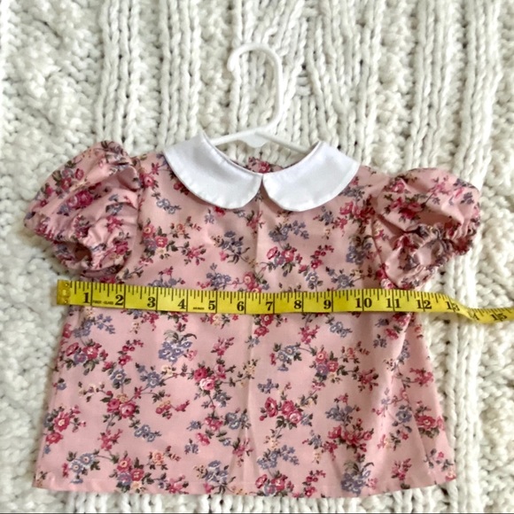 Roar Rose Handmade Vintage styl floral top 18 girl - Picture 2 of 4